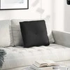 Apsaugos Pagalvė Juoda 50 x 19 x 45 cm audinys