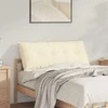 Apsaugos Pagalvė Kreminė 120 x 50 cm Kordūrinis audinys