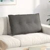 Apsaugos Pagalvė Šviesiai pilka 80 x 50 cm Kordūrinis audinys