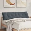 Apsaugos Pagalvė Tamsiai pilka 180 x 50 cm Kordūrinis audinys