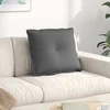 Apsaugos Pagalvė Tamsiai pilka 60 x 19 x 50 cm audinys