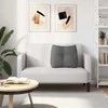Apsaugos Pagalvė Tamsiai pilka 60 x 24 x 50 cm audinys