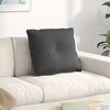 Apsaugos Pagalvė Tamsiai pilka 60 x 50 cm Kordūrinis audinys