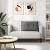 Apsaugos Pagalvė Tamsiai pilka 80 x 19 x 50 cm audinys