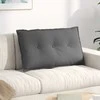 Apsaugos Pagalvė Tamsiai pilka 80 x 19 x 50 cm audinys