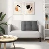 Apsaugos Pagalvė Tamsiai pilka 80 x 24 x 50 cm audinys