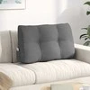 Apsaugos Pagalvė Tamsiai pilka 80 x 24 x 50 cm audinys