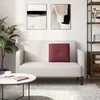 Apsaugos Pagalvė Vyno raudona 50 x 19 x 45 cm audinys