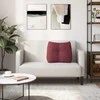 Apsaugos Pagalvė Vyno raudona 60 x 24 x 50 cm audinys
