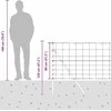 Tvorelės stulpas Cinkuotas 50 x 0,8 m Plienas