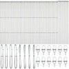 Tvorelės stulpas 52 pcs Pilka 3,2 x 3,2 x 210 cm