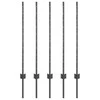 Tvorelės stulpas 5 pcs Pilka 100 cm Plienas