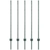 Tvorelės stulpas 5 pcs Žalia 120 cm Plienas