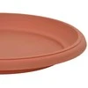 Apvalus gėlių padėklas 24 pcs Raudona plyta Ø 14 x 2 cm