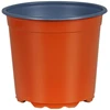Apvalus gėlių vazonas 50 vnt. Terakotos Ø 15 x 13 cm Plastmasė