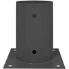 Apvalus žemės inkaras 12 pcs Antracito 15 x 15 x 15 cm Metalas