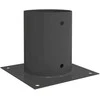 Apvalus žemės inkaras 12 pcs Antracito 18 x 18 x 15 cm Metalas