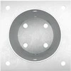 Apvalus žemės inkaras 12 pcs Sidabrinė 15 x 15 x 15 cm Metalas