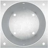Apvalus žemės inkaras 12 pcs Sidabrinė 18 x 18 x 15 cm Metalas