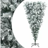 Apversta dirbtinė Kalėdų eglutė 180 cm PVC ir Plienas