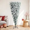 Apversta dirbtinė Kalėdų eglutė 180 cm PVC ir Plienas