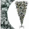 Apverstas dirbtinis Kalėdų eglutė su šakomis 180 cm 300 LED