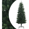 Artificial Hinged Christmas Tree 150 cm PE ir PVC Žalia