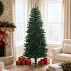 Artificial Hinged Christmas Tree 180 cm PE ir PVC Žalia