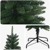 Artificial Slim Christmas Tree 120 cm PE ir PVC Žalia