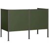 Atliekų konteinerio ekranas 167 x 85 x 113 cm Plienas