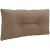 Atlošo pagalvė PUTTEN 100% poliesteris Taupe 70 x 40 x 10 cm