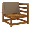 Atlošo pagalvėlė SOEST 100% poliesteris Taupe 60 x 20 x 40 cm