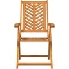 Sodo Kėdė 4 pcs Ruda 57 x 72 x 109 cm Kietos akacijos mediena