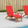 Atsilenkiantis ir sulankstomas saulės gultas 55 x 146 x 91 cm