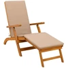 Atsilenkiantis ir sulankstomas saulės gultas 2 pcs Taupe