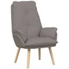 Fotelis krėslas Taupe 69 x 74 x 93 cm Audinys ir Fanera