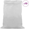Audiniai maišai 10 pcs Balta 50 x 80 cm PP