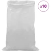 Audiniai maišai 10 pcs Balta 60 x 110 cm PP