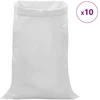 Audiniai maišai 10 pcs Balta 80 x 125 cm PP
