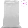 Audiniai maišai 100 pcs Balta 60 x 110 cm PP