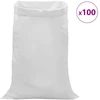 Audiniai maišai 100 pcs Balta 80 x 125 cm PP