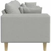 Sofa Debesų pilka 250 x 77 x 76 cm audinys