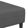 Sofa Tamsiai pilka 250 x 188 x 76 cm Kordūrinis audinys