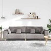 Sofa su pagalve Taupe 250 x 77 x 76 cm audinys