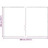 augalų danga su ąselėmis 2x4 m PVC