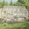 augalų dangtis su kilpomis 3x6 m PVC