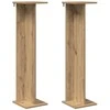 Augalų stovas 2 pcs Amatinė Ąžuolas 25 x 25,5 x 100,5 cm