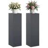 Augalų stovas 2 pcs Antracito 30 x 30 x 100 cm