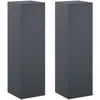 Augalų stovas 2 pcs Antracito 30 x 30 x 100 cm