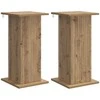 Augalų stovas 2 pcs Artisano ąžuolo 30,5 x 30 x 60,5 cm